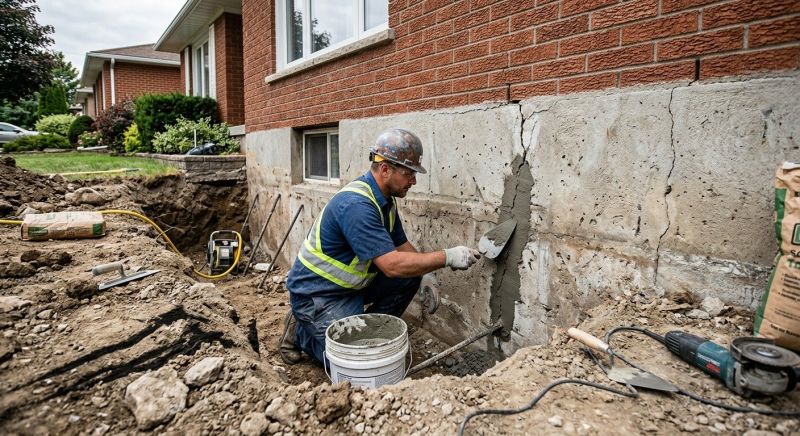 Basement Foundation Repair in Marion, MA