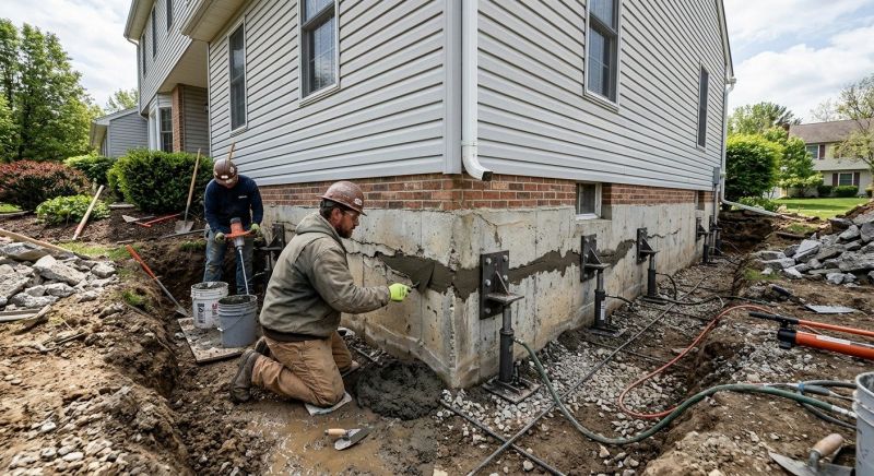 Basement Foundation Repair in New Bedford, MA