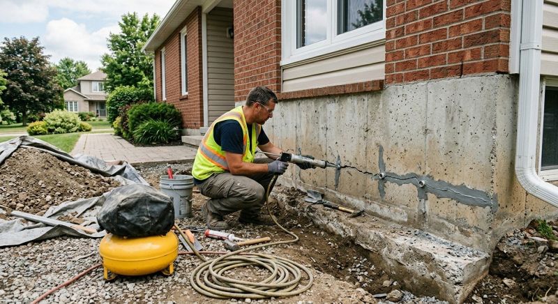Basement Foundation Repair in Sandwich, MA