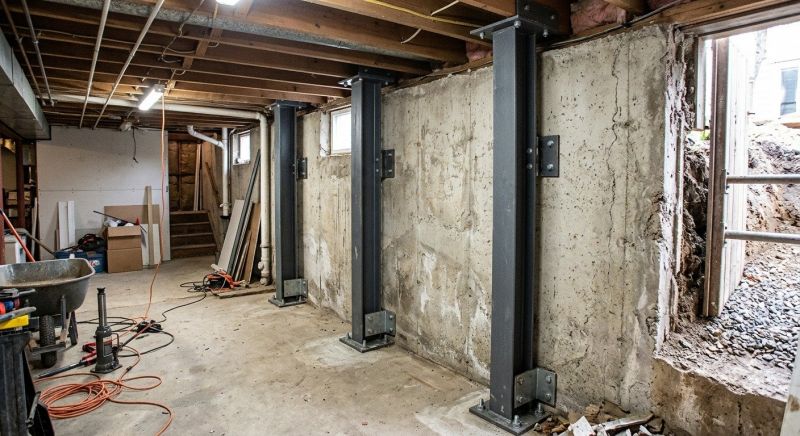 Basement Stabilization in Wareham, MA