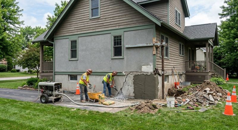 Building Foundation Repair in Buzzards Bay, MA