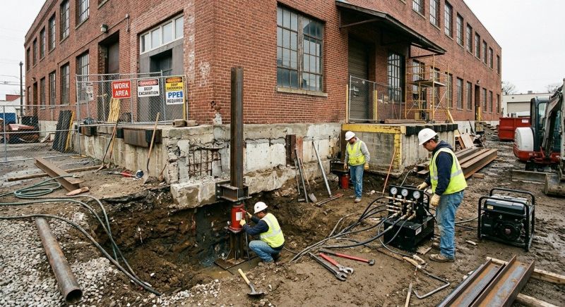 Building Foundation Repair in North Dartmouth, MA