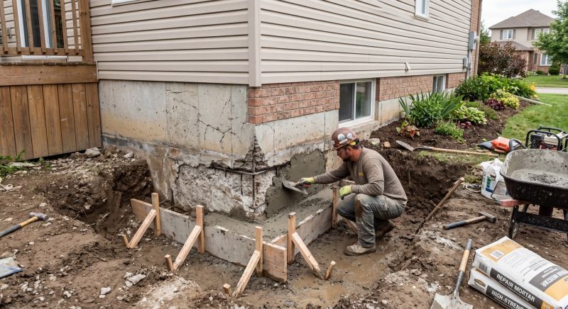 Building Foundation Repair in Plymouth, MA