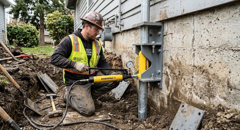 Concrete Foundation Leveling in Kingston, MA