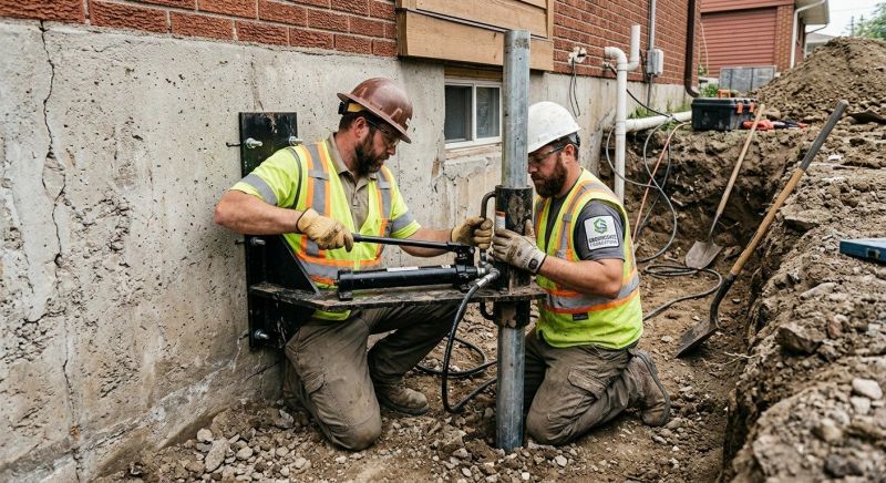 Concrete Foundation Leveling in Plymouth, MA