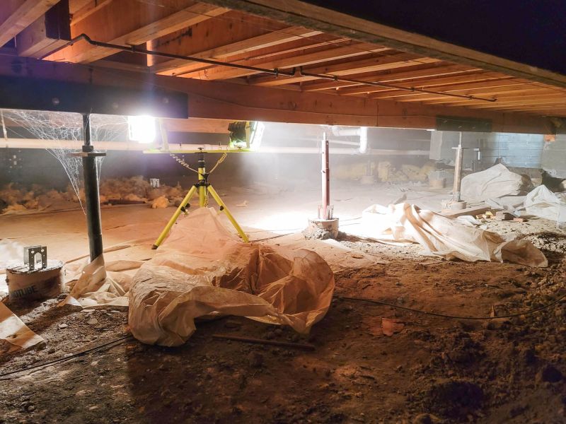Crawlspace Foundation Repair in North Falmouth, MA