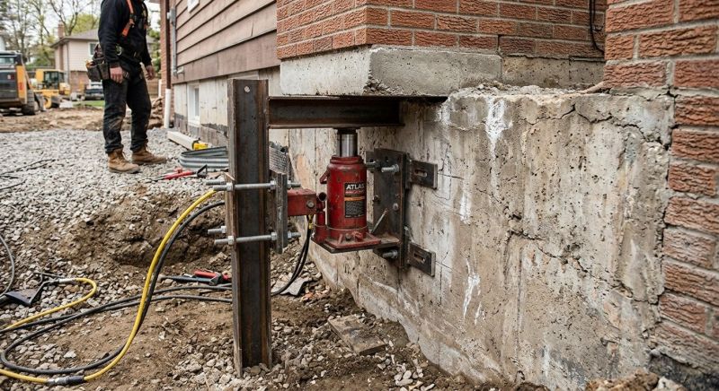 Foundation Jacking in Buzzards Bay, MA