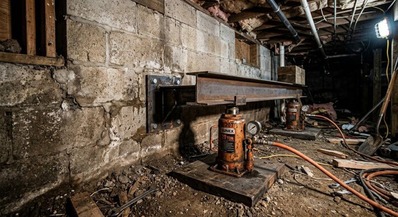 Foundation Jacking in East Falmouth, MA