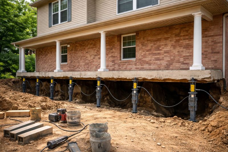 Foundation Jacking in Halifax, MA