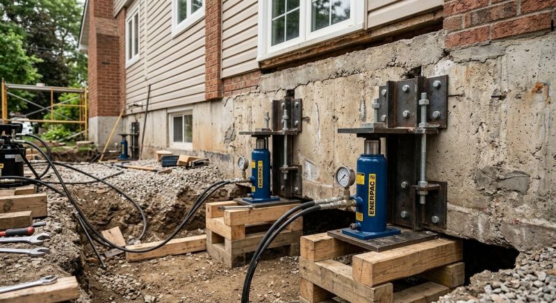 Foundation Jacking in Marstons Mills, MA