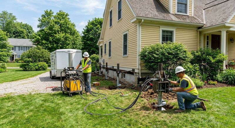 Foundation Lifting in New Bedford, MA