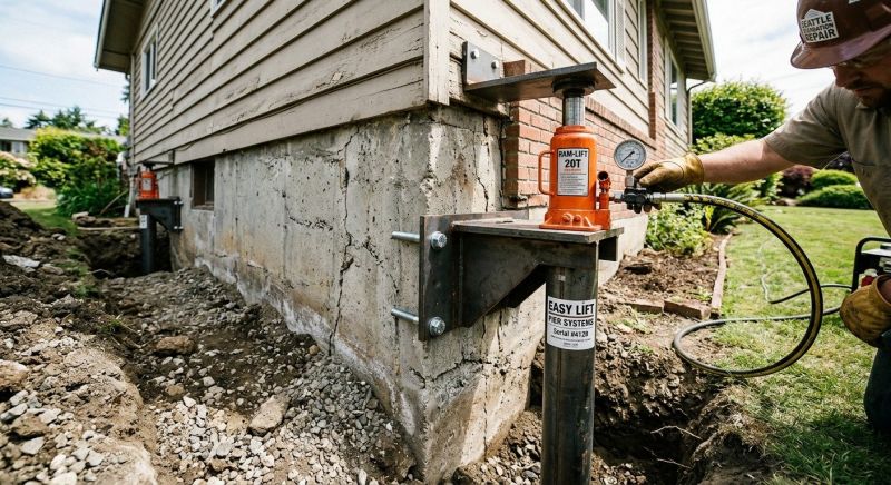 Foundation Lifting in North Truro, MA
