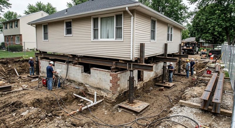 Foundation Lifting in South Dartmouth, MA