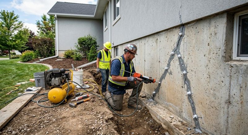 Foundation Repair in Hanson, MA