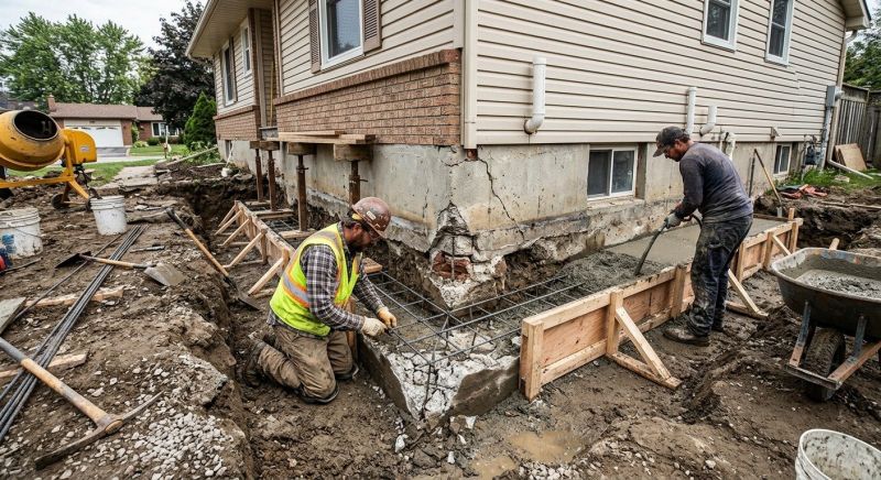Foundation Repair in North Falmouth, MA