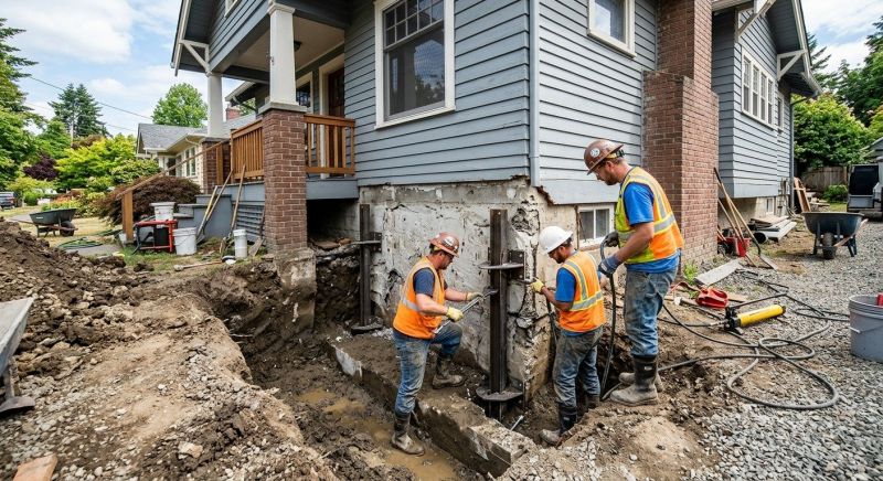 Foundation Stabilizing in Dighton, MA