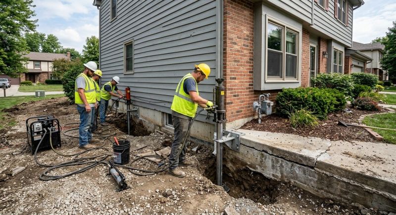 Foundation Stabilizing in East Falmouth, MA