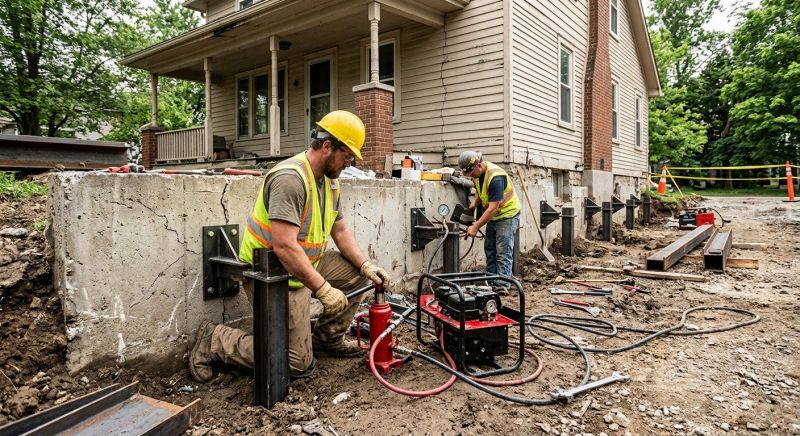 Foundation Stabilizing in Mashpee, MA