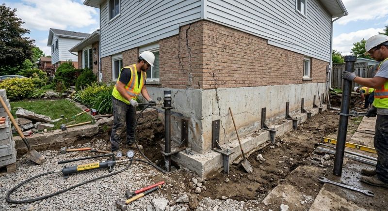 Foundation Stabilizing in Taunton, MA