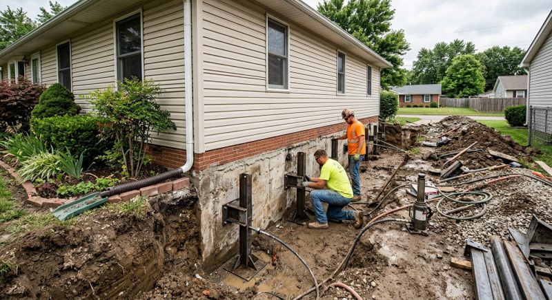 Foundation Stabilizing in West Bridgewater, MA