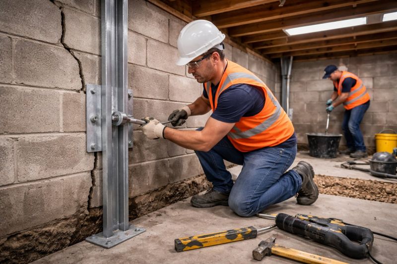 Foundation Structural Repair in Duxbury, MA