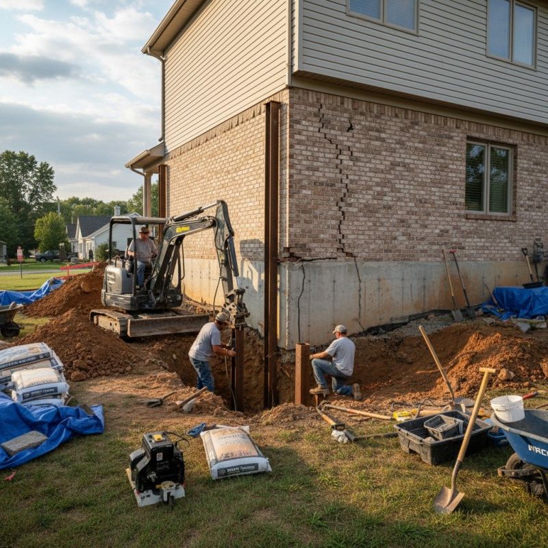 Foundation Structural Repair in Marion, MA