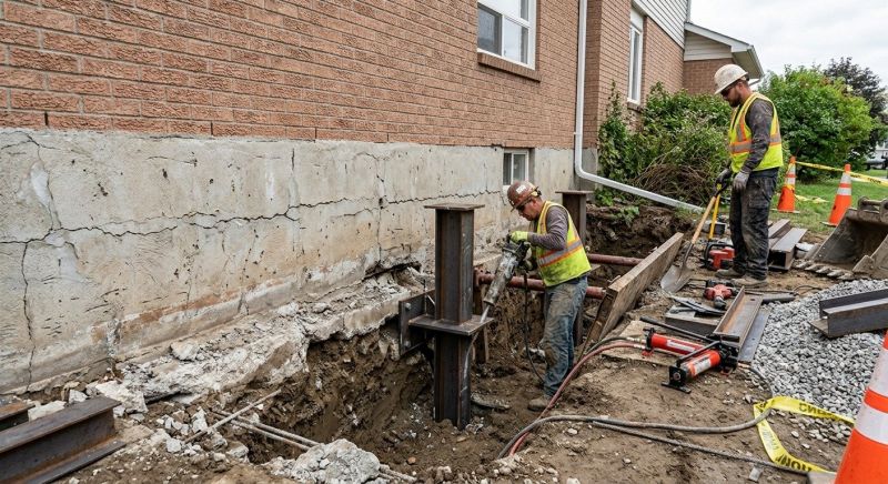 Foundation Structural Repair in Somerset, MA