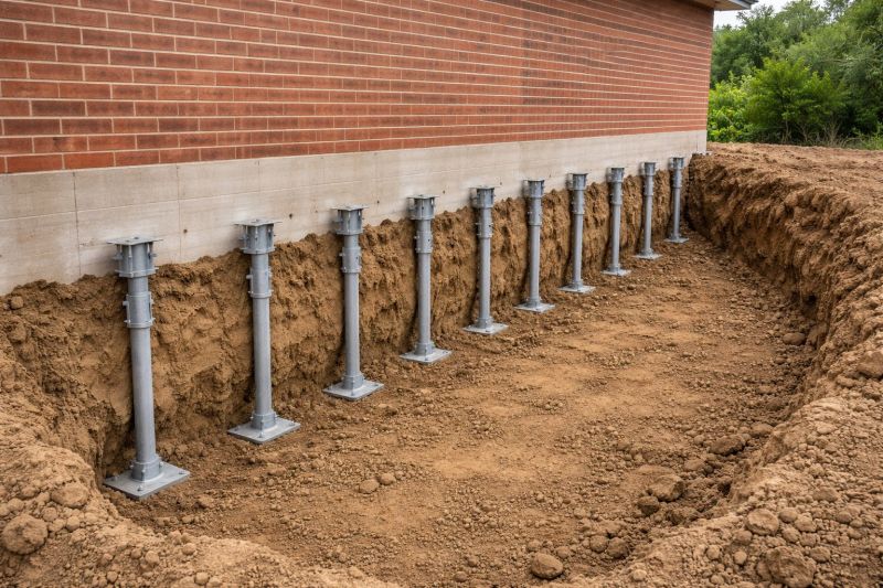 Helical Pile Installation in Wareham, MA