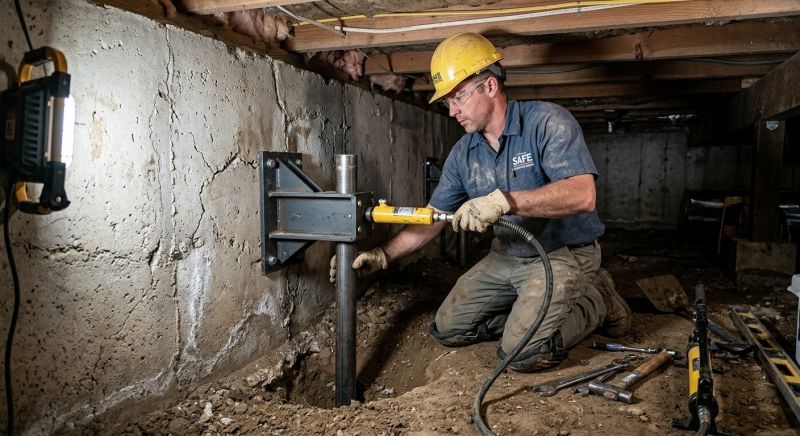 Home Foundation Leveling in Raynham, MA