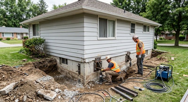 Home Foundation Repair in Plymouth, MA