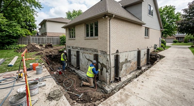 Home Foundation Repair in Rochester, MA