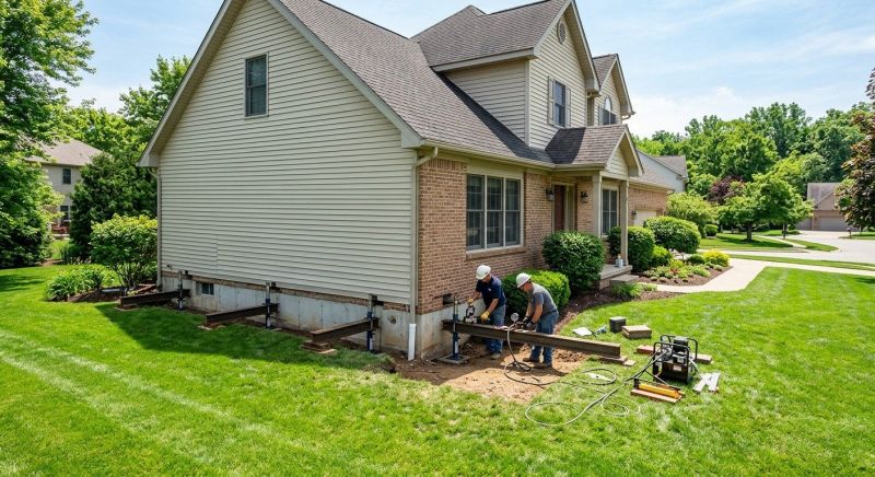 House Foundation Leveling in Wareham, MA