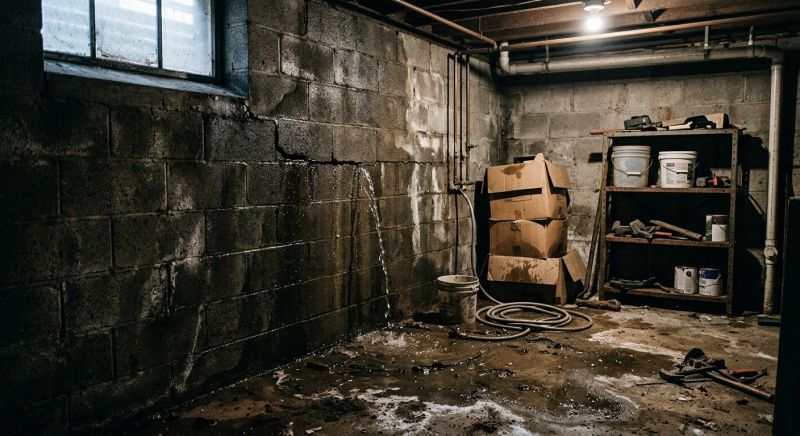 Leaking Foundation Repair in Wareham, MA