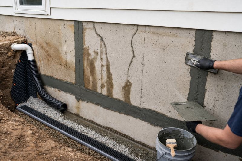 Leaking Foundation Repair in Wareham, MA