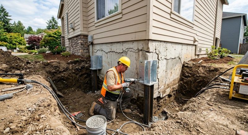 Structural Foundation Repair in Dighton, MA