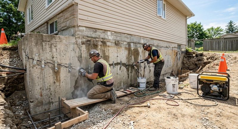 Structural Foundation Repair in Mattapoisett, MA