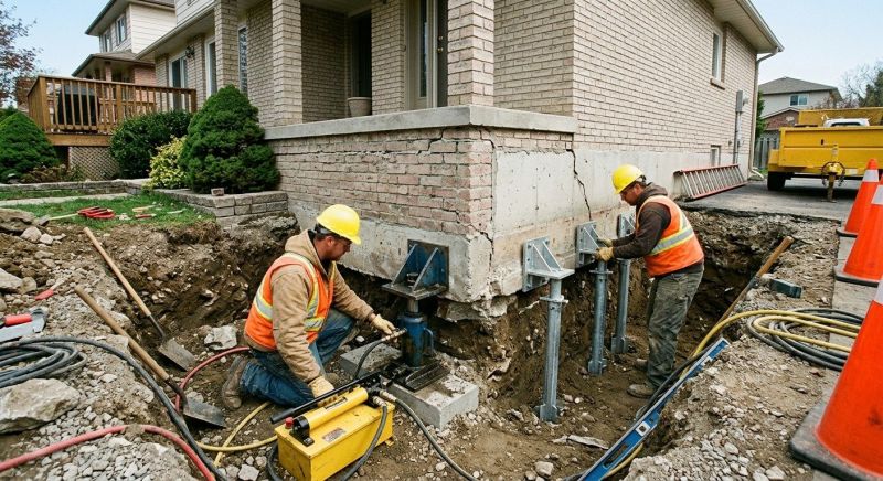 Structural Foundation Repair in Raynham, MA