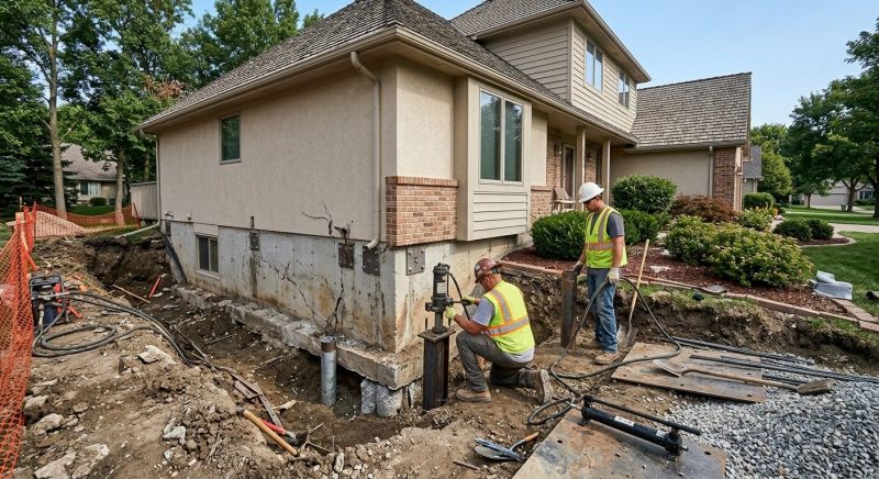 Structural Foundation Repair in Taunton, MA