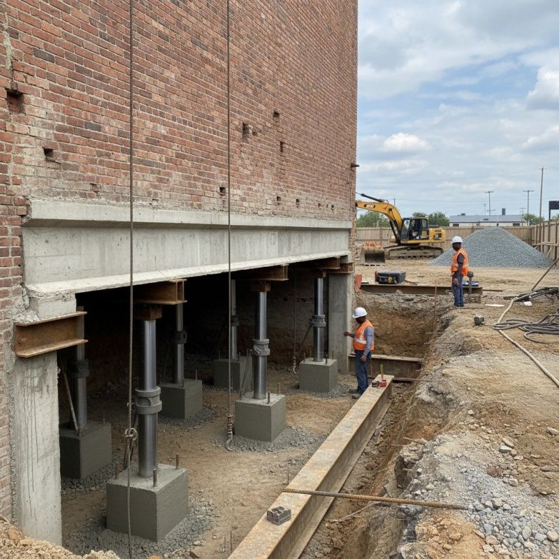 Structural Underpinning in Wareham, MA